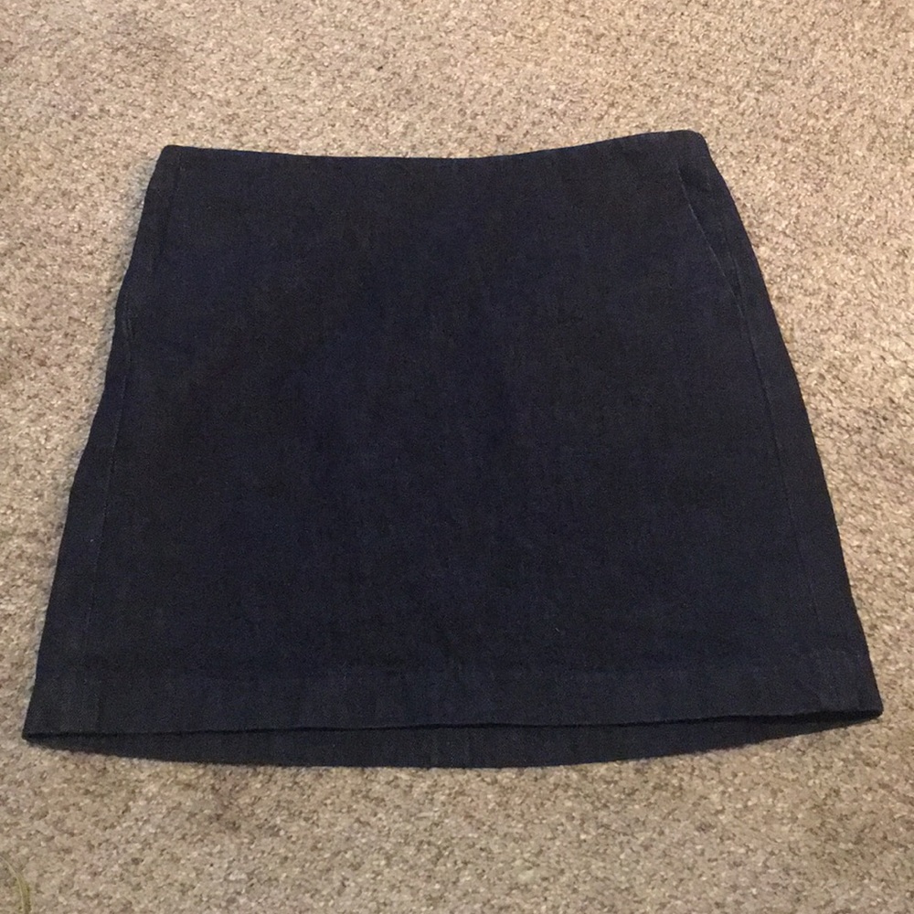 Gap denim mini skirt